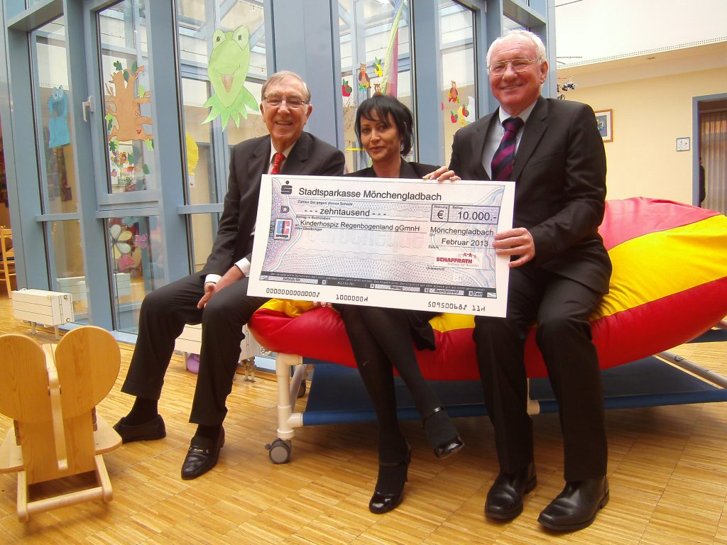 Schaffrath Stiftung eröffnet den Spendenreigen für neues Jugendhospiz
