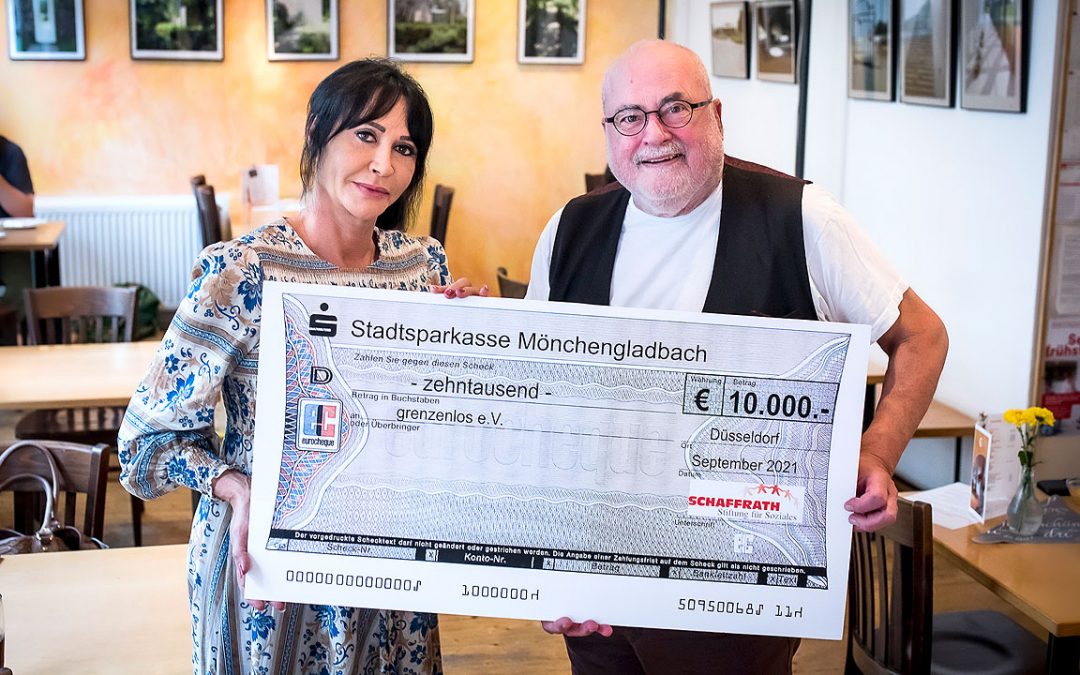 10.000 Euro für das Café Grenzenlos