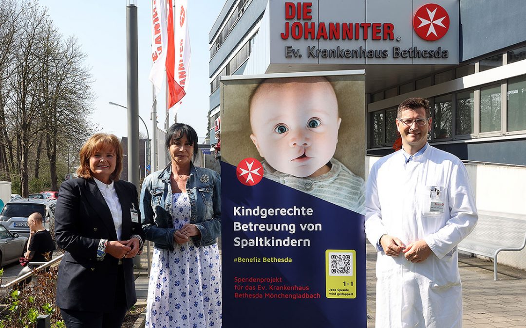 Schaffrath-Stiftung spendet für kindgerechte Spaltkinder-Behandlung im Bethesda Krankenhaus