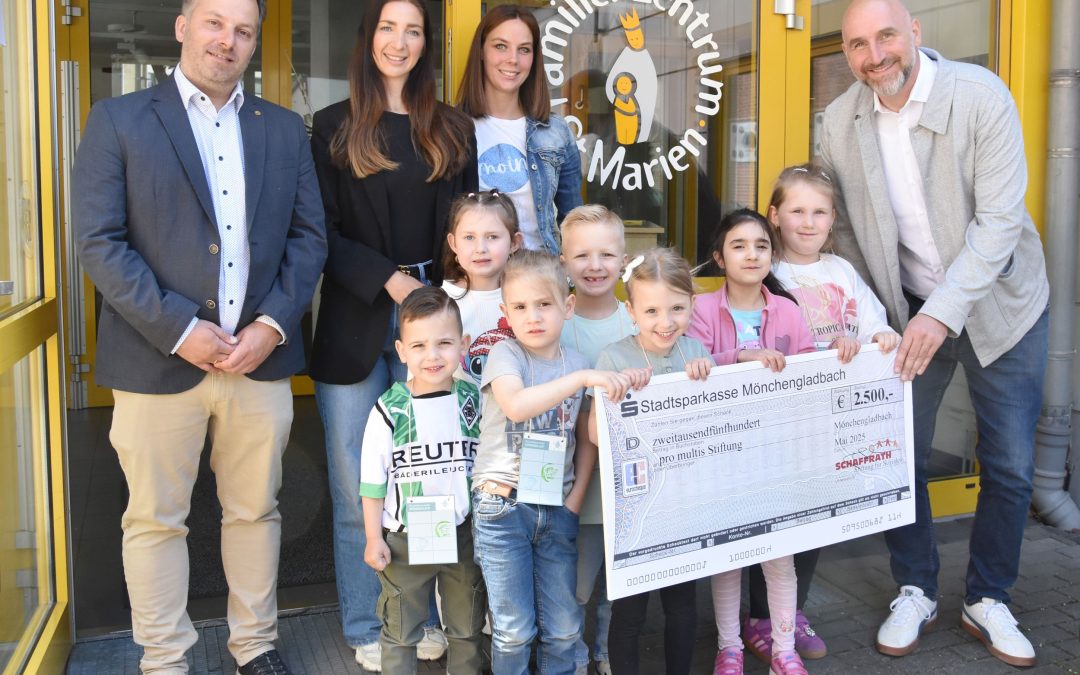 Sponsor beim pro multis Spendenlauf